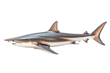 Fototapeta premium shark, Transparent background. generative AI