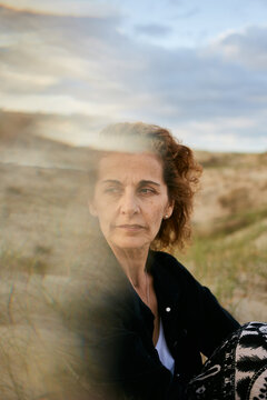 Portrait of mature woman 