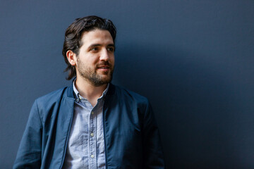 Young business man studio portrait