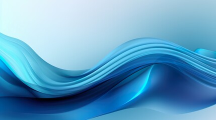 Obraz na płótnie Canvas Abstract blue wave background aesthetic marvelous scenery design