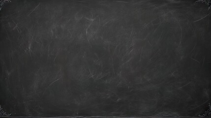 Abstract Chalk rubbed out on blackboard for background. texture for add text or graphic design.