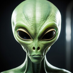 Green alien, extraterrestrial