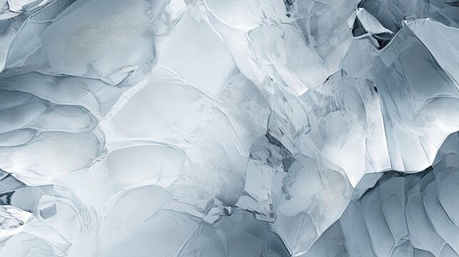  an abstract photo of ice formations in a glacier like area with a black and white background and a black and white photo of the ice.  generative ai