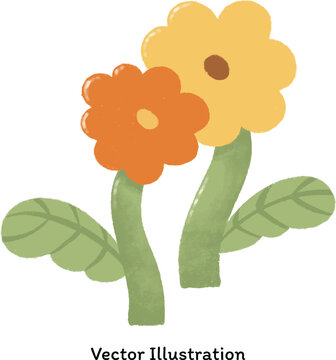 Cartoon Flower