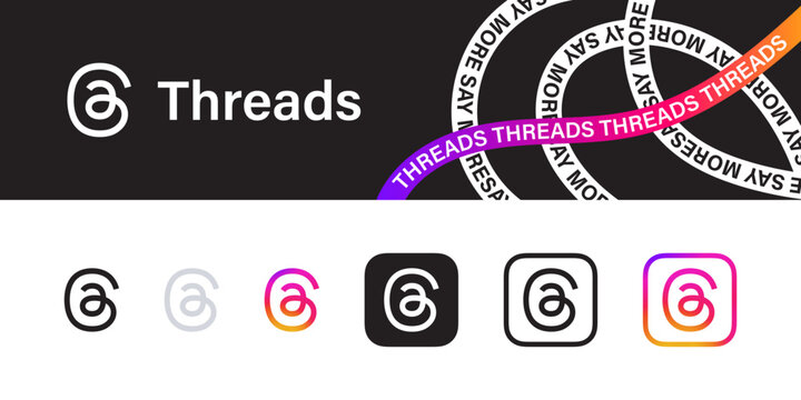 Vinnytsia, Ukraine - July 6, 2023. Threads social media. Threads, a social network owned by the American company Meta