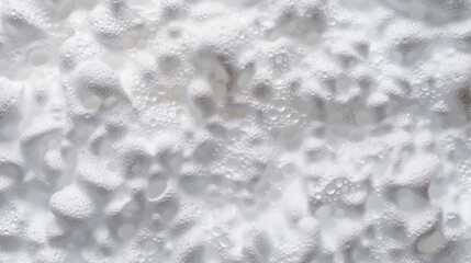 White soapy foam texture Shampoo foam Abstract background illustration. Generative Ai.