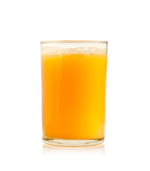 glass of fresh orange juice