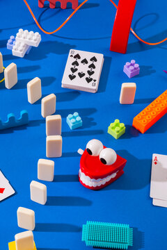 Toys and playing objects