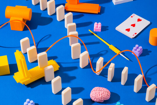 Creative games and toys