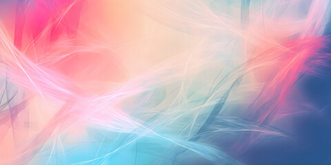 abstract line art tranquil soft focus background for presentation and wallpaper, vibrant colors with copyspace