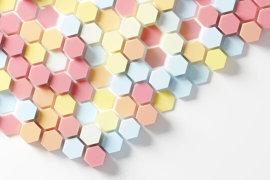 Hexagons pattern