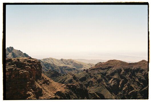 Mountain landscape at Jordan