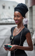 Beautiful Caribbean Girl in Bridgetown, Barbados. Local People, Met on the Street.