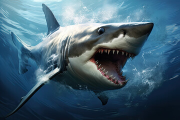 jaws shark illustration