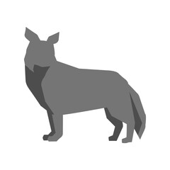 silhueta de cachorro