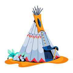 Tepee  © Prosymbols