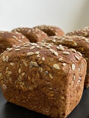 bread on a table
