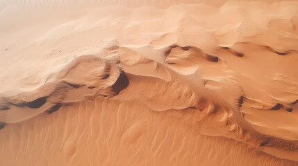 Aerial high altitude photo of Utah desert and roads taken with DJI mini 3 pro