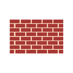 brick wall icon logo vector design template