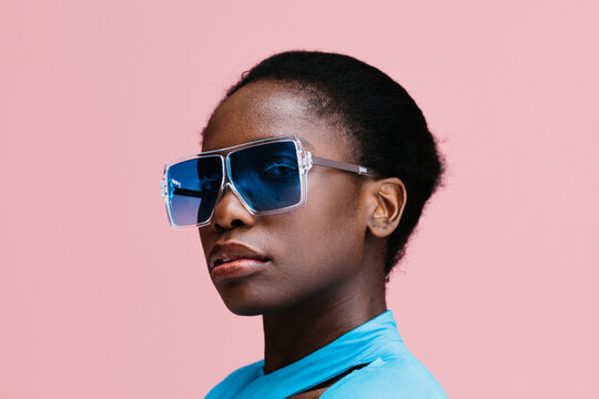 Posh fashion portrait of woman