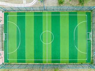 Green Football Stadium field