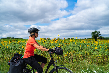 bike tour on bike way