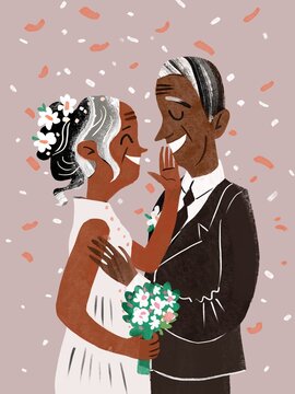elderly couple 