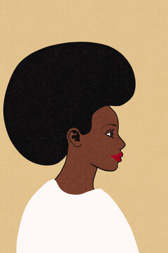 Juneteenth womans portrait