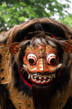 Traditional Balinese Performance Mask