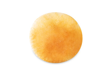 Pita bread on a white isolated background