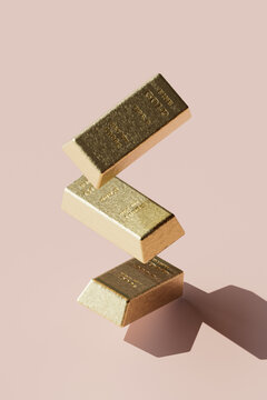 floating gold bars