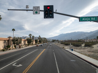 Main freeway into Palm Springs