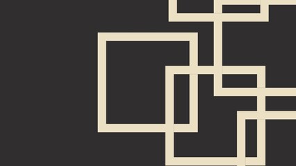 Obraz premium Luxury Abstract Background – Elegant Dark Theme with Gold Line Art for UI, Presentations & Branding