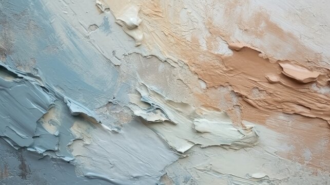 Abstract Minimal Oil Painting, ai