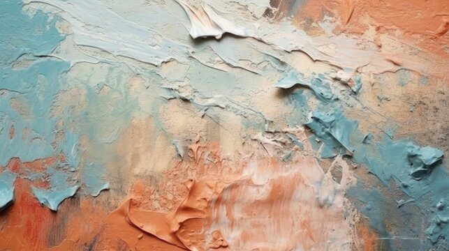 Abstract Minimal Oil Painting, ai