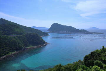 高知県西南端の風景　（高知県　大月町　柏島）