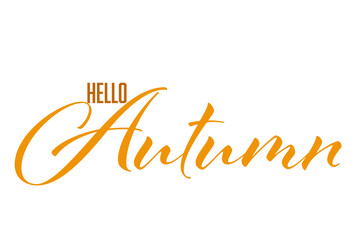 Hello Autumn
