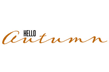 Hello Autumn
