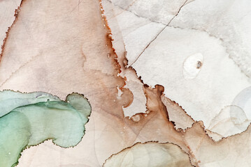 A detail from an alcohol ink painting.