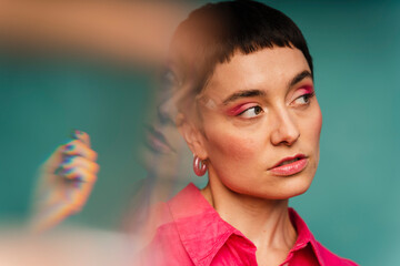 Creative Portrait Of A Woman