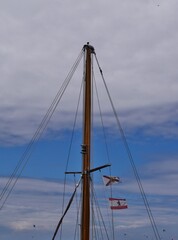 Segelboote im hafen von Wiek auf Rügen