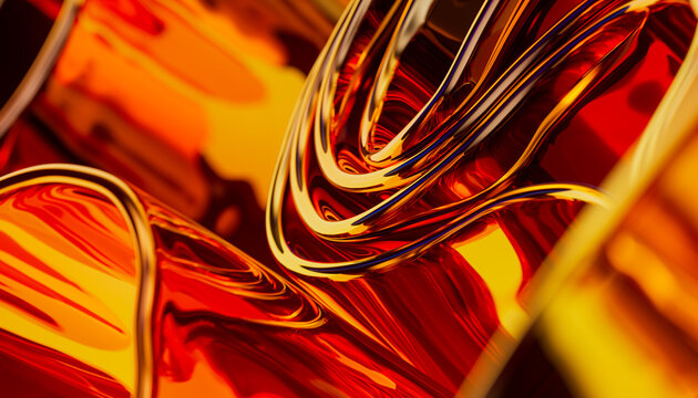 Abstract Ribbon