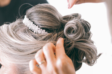 Penteado de noiva © Lilian