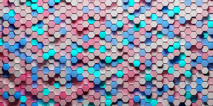 Hexagons pattern