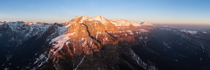 Ordesa Valley mountains Aragonese Pyrenees Spain