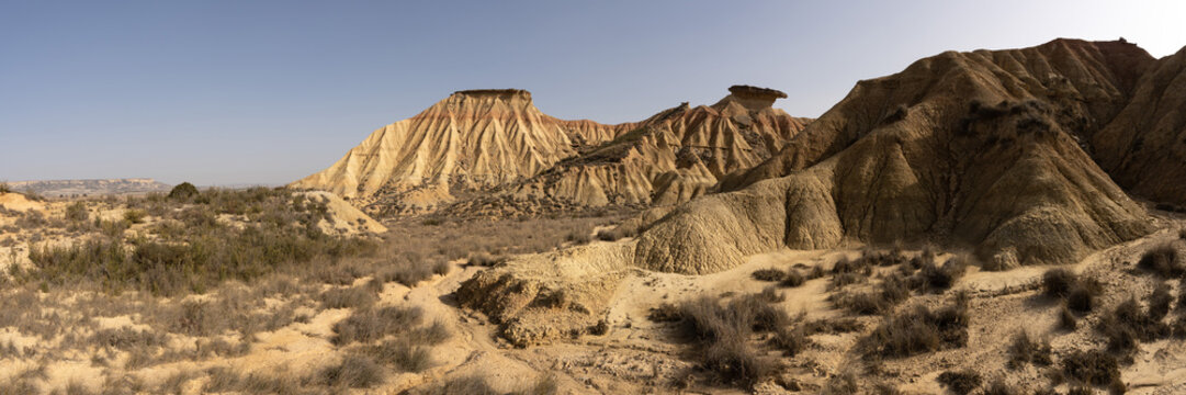 Bardenas Reales Badlands Navarra Desert Spain