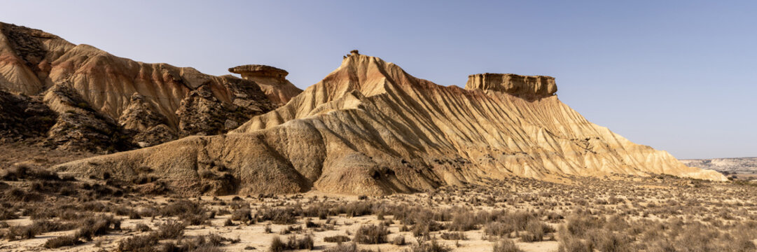 Bardenas Reales Badlands Navarra Desert Spain