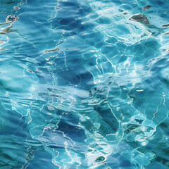 Obraz premium water pattern seamless background. generative AI