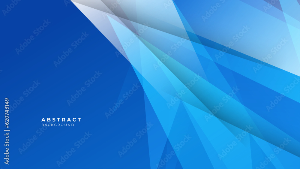 Canvas Prints vector abstract graphic design blue banner pattern presentation background web template.