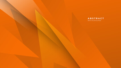 Geometric orange shapes wallpaper for poster, certificate, presentation, landing page